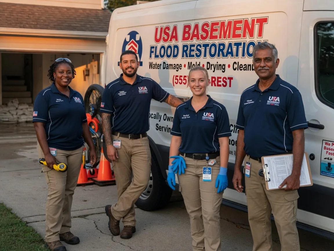 Basement Flood Cleanup company in Wyano, PA